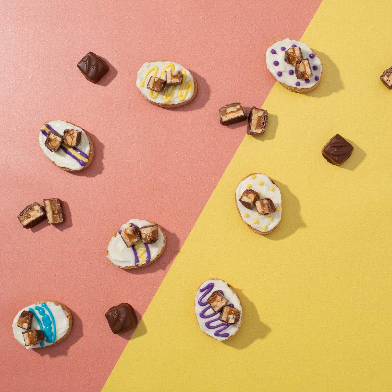 Snickers Easter Egg Blondies